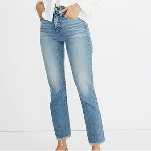 MADEWELL The Perfect Vintage Jean in Medium Wash - Size 24